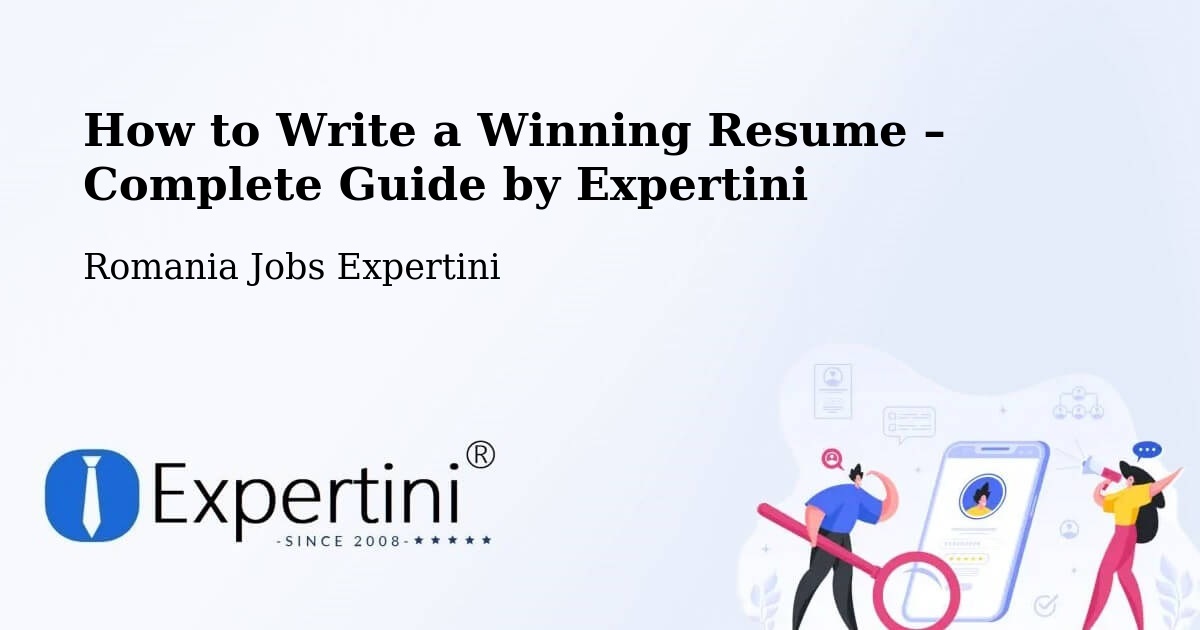 Resume Writing Guide for Job Seekers – Amara - Amara, Romania Jobs Expertini